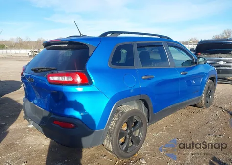 2017 Jeep Cherokee Altitude Fwd из США, поврежденный, VIN 1C4PJLAB2HW623139